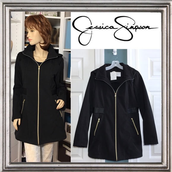 jessica simpson black jacket